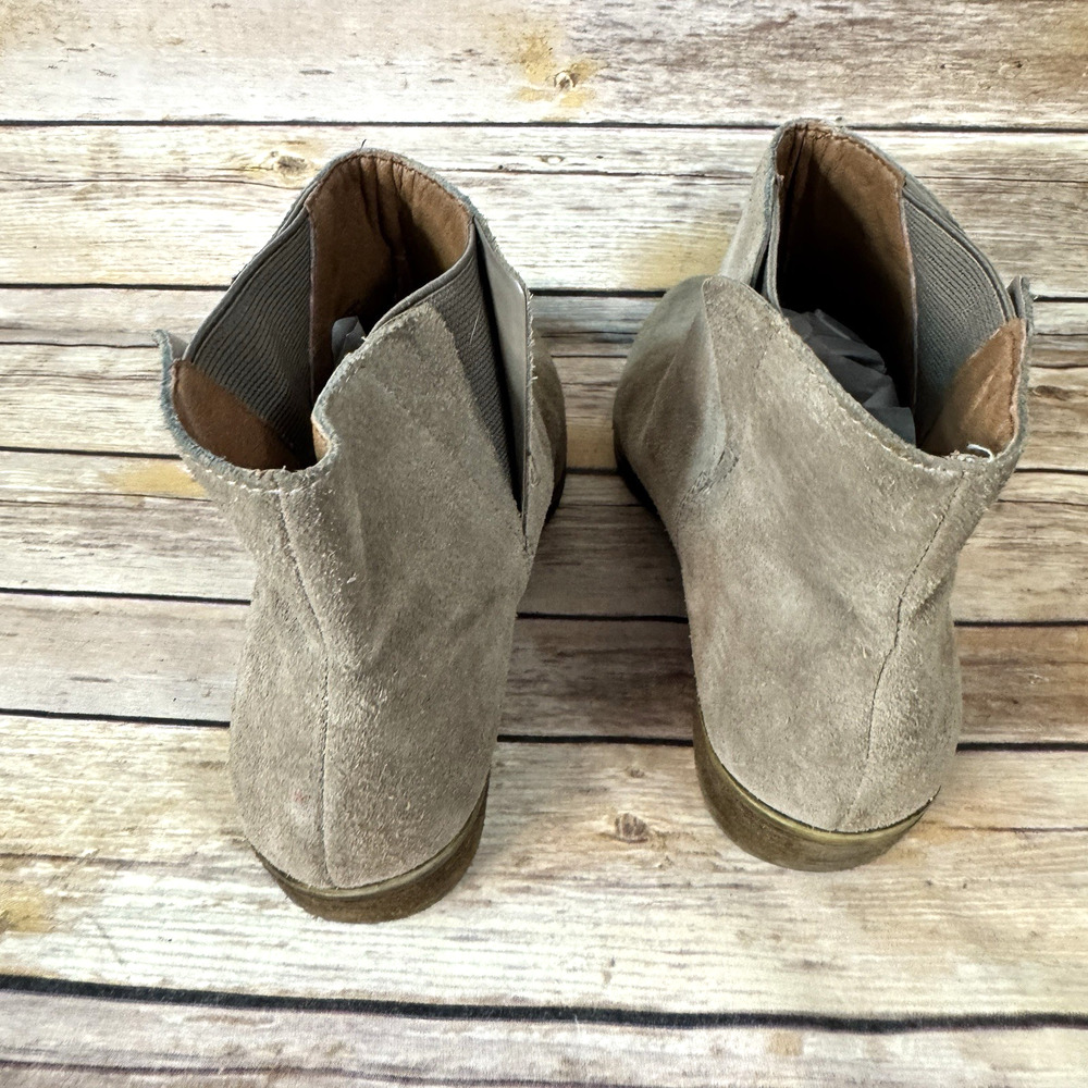 Lucky Brand Womens Stone Suede Benissa Western Ankle Boots 9M - Picture 6 of 9